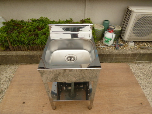 ★ 業務用 シンク 流し台 545×450×780 1槽シンク 厨房シンク キッチンシンク ガーデンシンク★\t