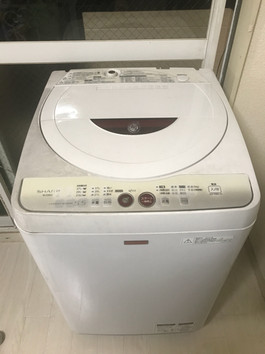 シャープ 洗濯機 2013年 購入品