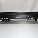 唐木紫檀花台 長方平卓 無垢材 飾台 香炉台 置台