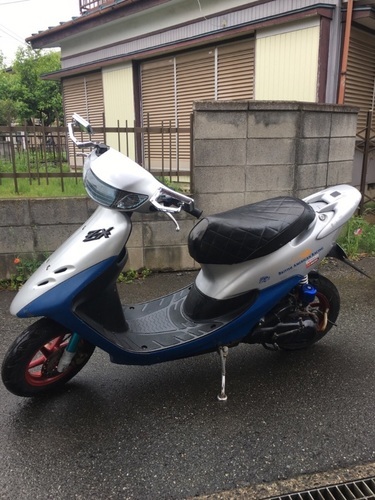 【売却確定済】ホンダ☆AF35 ライブディオZX☆二種登録☆ミドルチューンカスタム☆実動☆鍵・書類付き☆社外フォーク☆赤ホイール☆千葉市より☆