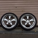 トヨタ ウィッシュ ホイール 18インチ タイヤ付き