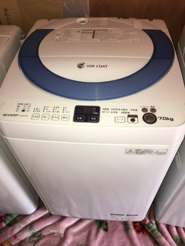 取付無料シャープ 7.0kg 洗濯機