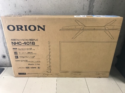 新品 ORION 40型フルハイビジョンLED 液晶テレビ NHC-401B