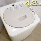 【処分特価・簡易清掃済】 JE31 サンヨー 4.2kg全自動洗...