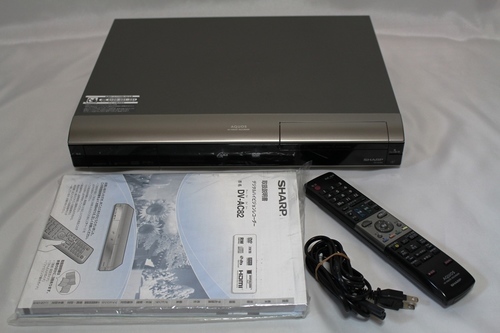 ☆取引中☆シャープ 250GB DVDレコーダー AQUOS DV-AC82 2009年製 動作品