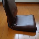 美品 コンパクト シンプル 座椅子 2セット