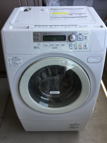 ༺AQUAドラム式洗濯機༻