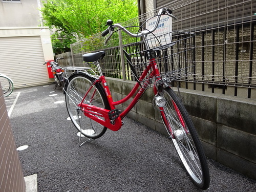 AEONBAIKE/ 27インチ軽快（兼用）赤色　今年2017年1月19日購入した自転車です