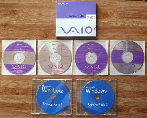 Pcg Grs70 P Pcg Grs900 P リカバリディスク Winxp Sp2 3 Update Cd R 切礼勝無 札幌のノートパソコンの中古あげます 譲ります ジモティーで不用品の処分