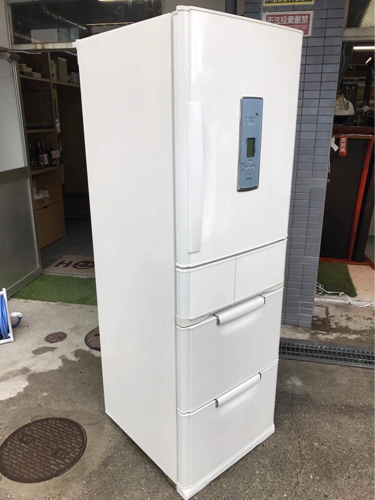 【取引完了】401L HITACHI 5ドア冷凍冷蔵庫 MR-S40D-W1