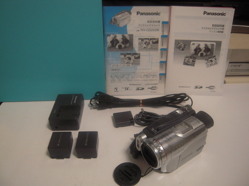 Panasonic ミニデジタルビデオカメラ NV-GS200K