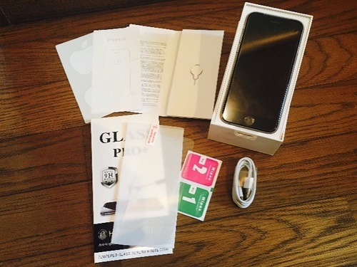 おまけ多数/未使用】Softbank ソフトバンク iPhone6 スペースグレイ