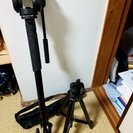 マンフロット(Manfrotto) プロフルード ビデオ一脚 雲台付