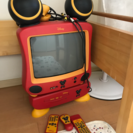 【終了】ディズニー★ミッキーマウス型テレビとDVDプレーヤー