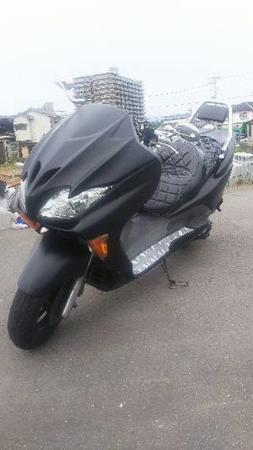 フォルツァmf08実動マッドブラック自賠責付き