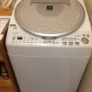 シャープ洗濯機  ES-TX810 中古 8キロ