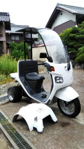 ホンダジャイロキャノピー実動車　セル、キック一発始動