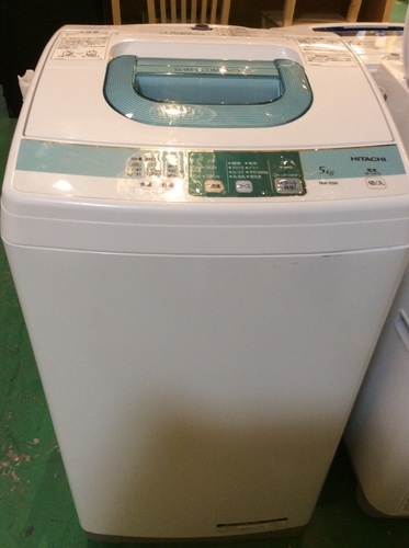 【全国送料無料・半年保証】洗濯機 2014年製 日立 NW-5SR 中古