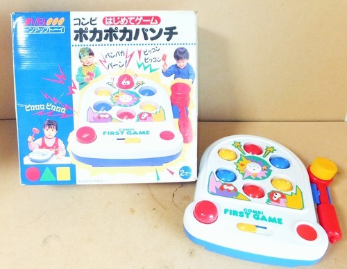 コンビ Combi First Game はじめてゲーム ポカポカパンチ バイキンくんをやっつけろ ロボコン 港南台のおもちゃの中古あげます 譲ります ジモティーで不用品の処分