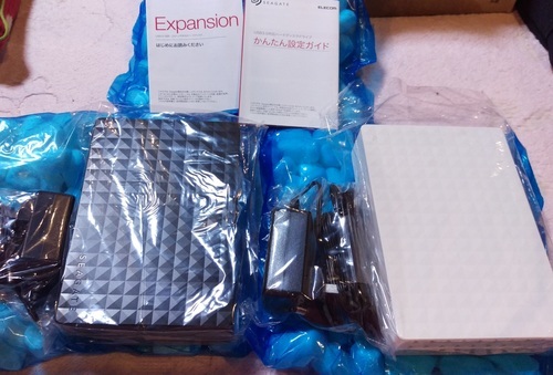 2台セットで、激安　USB3.0外付けHDD2Tb未使用合計4TB
