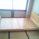 木製ベッド差し上げます