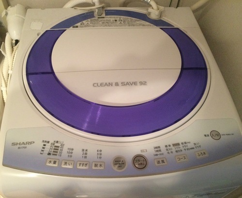 【美品】SHARP 洗濯機 2012年製【5/31 23:59迄問い合わせ】20,000円⇒9,800円