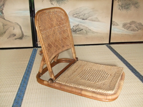 交渉中値下げしました 座椅子夏用 郵送可 まぐま 長浜の椅子 座椅子 の中古あげます 譲ります ジモティーで不用品の処分