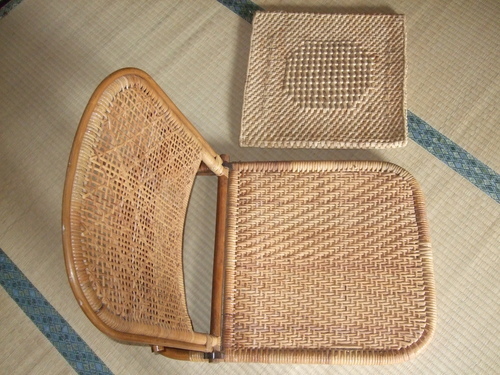 交渉中値下げしました 座椅子夏用 郵送可 まぐま 長浜の椅子 座椅子 の中古あげます 譲ります ジモティーで不用品の処分