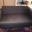 IKEA 布製ソファーベッド