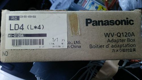 Panasonic カメラ取り付け金具 WV-Q120A