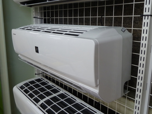 中古 ルームエアコン シャープ AC-224FD 2015年製 室外機付き - エアコン 