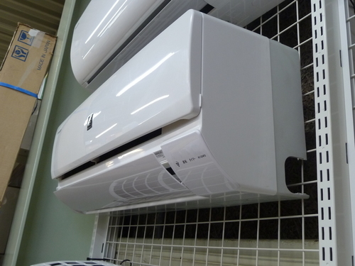 中古 ルームエアコン シャープ AC-224FD 2015年製 室外機付き - エアコン 