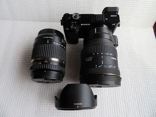 ソニーA用超広角10-20mm ＋Tamron 18-270mmレンズ新品級 37530円