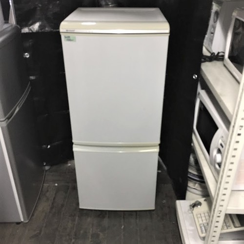 【美品】シャープ　SHARP　冷蔵庫　SJ-14K-H　０６年製 【動作品】