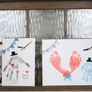 赤ちゃんからの父の日プレゼントＷＳ☆ららぽーと富士見にて開催！　世界に一つだけの手形・足形アート時計ＷＳの画像