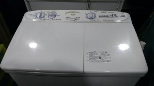 値下げしました　アクア　2槽式洗濯機　N-550　2016年式