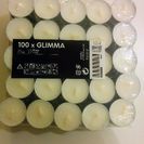 【値下げーIKEA】GLIMMA ティーライトキャンドル(香りな...