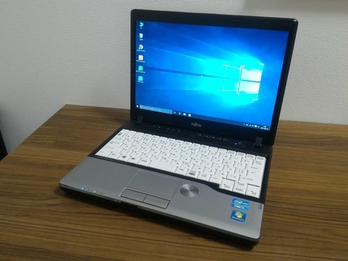 お取引中)第3世代i5 ﾒﾓﾘ4G SSD Ofiice2016搭載 爆速Windows10ﾉｰﾄ Core-i5/ﾒﾓﾘ4GB/SSD128GB/無線LAN/Kingsoft Office 2016 [富士通 Lifebook P772G]