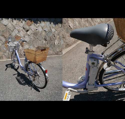 中古SANYOエナクル CY-SN263D 電動自転車 充電器 取説 鍵3個