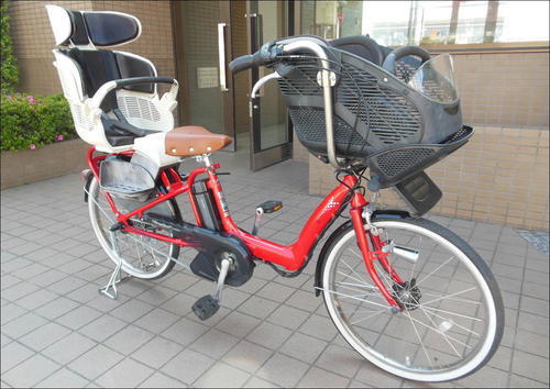 子供3人乗せ電動アシスト自転車！ 【ブリジストン
