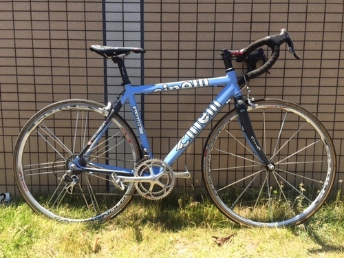 美品★ロードバイク/cinelli(チネリ アリアンテ)中古カスタム完成車/カンパ/510㎜