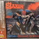 CD  サクソン　「Unleash The Beast」　sax...
