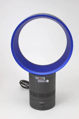 098) ダイソン/ Dyson 扇風機 AM01 テーブルファン 25cm (アイアン/サテンブルー) 羽根なし