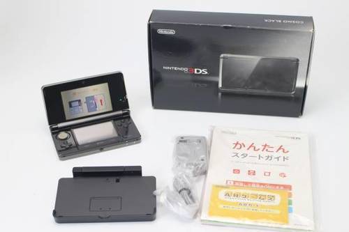 118）『美品』 ニンテンドー3DS 本体 コスモブラック 付属品完備♪