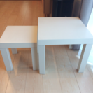 IKEA白テーブル 2台セット