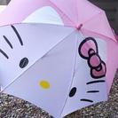 子供用傘 キティ 美品 ピンク色 女の子