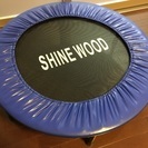 トランポリン SHINE WOOD シャインウッド 青