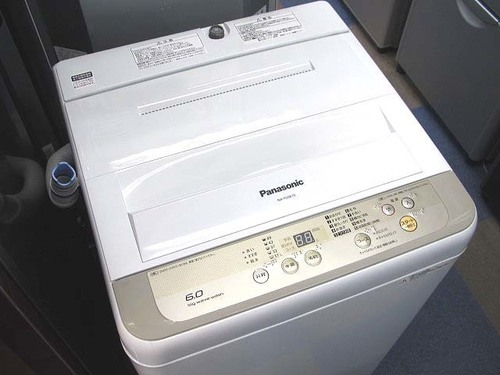 パナソニック Panasonic 6.0kg 全自動 洗濯機 シャンパン NA-F60B10 17年製  不用品あれば買取も行います！