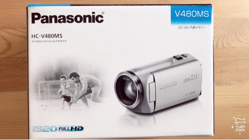 パナソニック ディジタルビデオカメラ HC-V480MS-K
