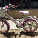 ★交渉中★　2012年購入　女の子16インチ自転車